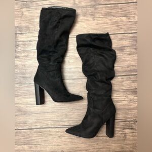 Express Mercer Slouch Boots